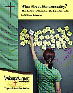 graphic representation of What About Homosexuality book